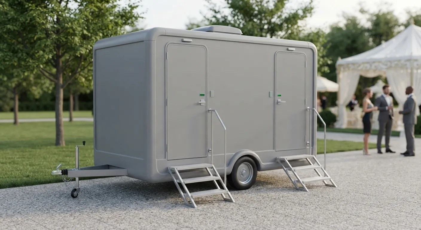 2 Stall Restroom Trailer in Rancho Cordova, CA