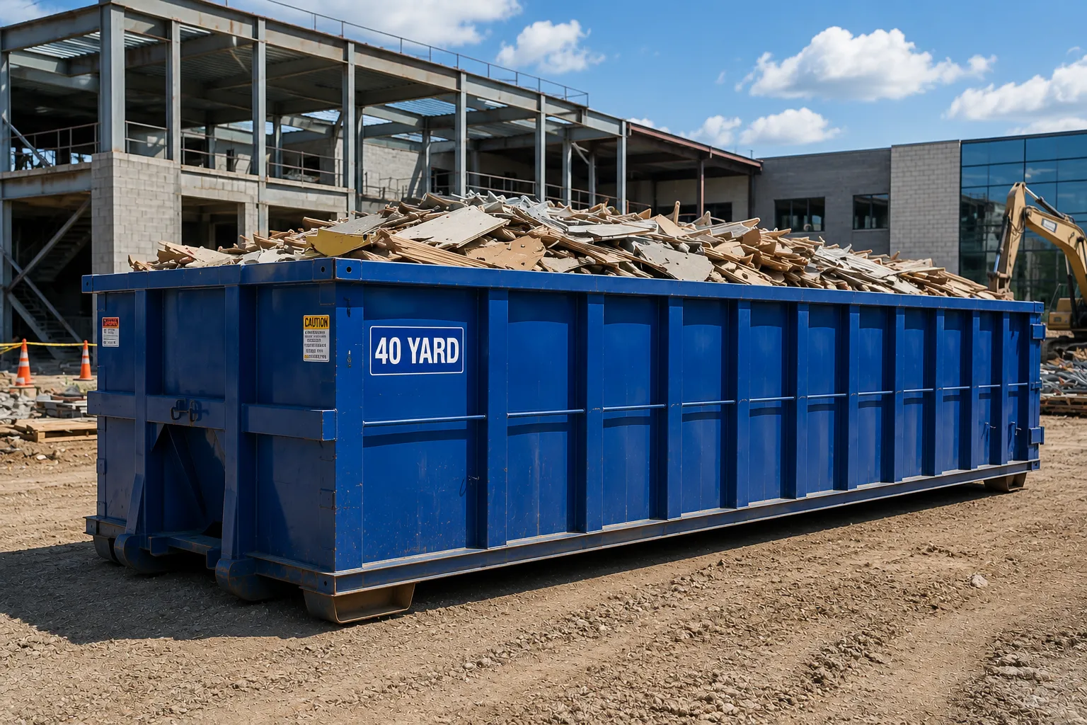 40 Yard Dumpster Rental in Rancho Cordova, CA