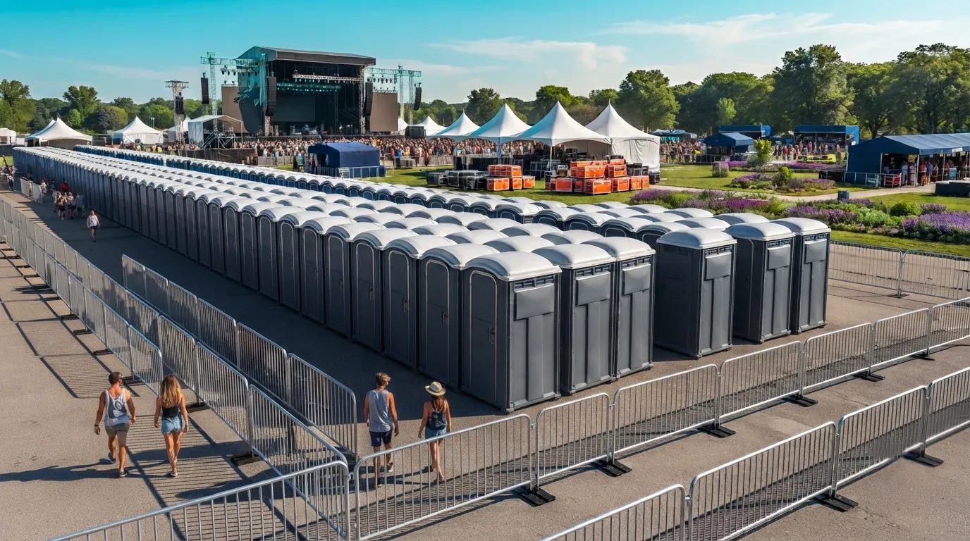 Festival Restroom Rental in Rancho Cordova, CA