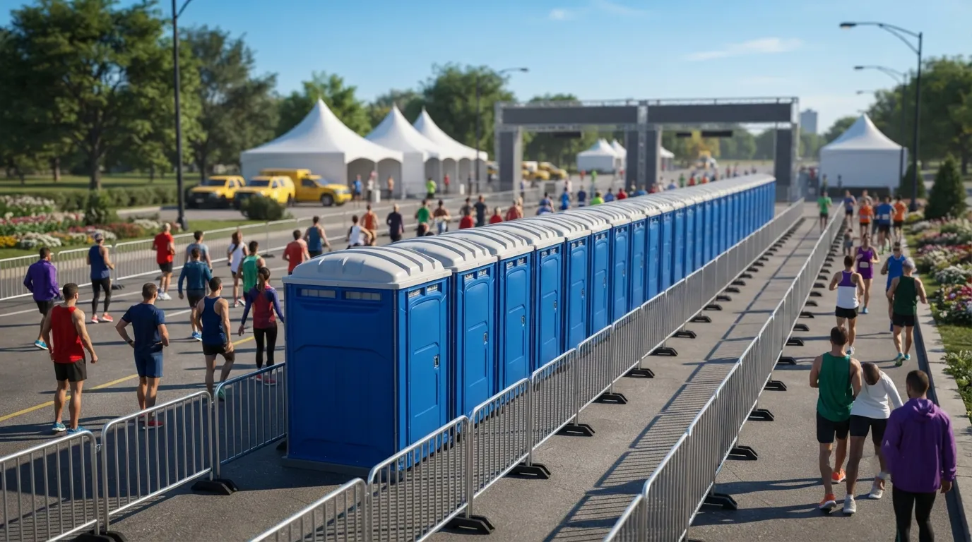 Marathon and Race Restrooms in Rancho Cordova, CA